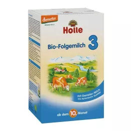 HOLLE Leite de transição infantil orgânico 3, 600 g