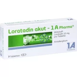 LORATADIN comprimidos akut-1A Pharma, 7 unidades