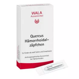 QUERCUS SUPOSITÓRIOS HEMORROIDAIS, 10X2 g
