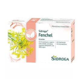 SIDROGA Saquinhos de chá de erva-doce, 20X2,0 g