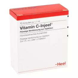 VITAMIN C INJEEL Ampolas, 10 unid