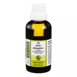 ACIDUM PHOSPHORICUM KOMPLEX Diluição No.25, 50 ml