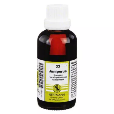 JUNIPERUS KOMPLEX Diluição No.33, 50 ml