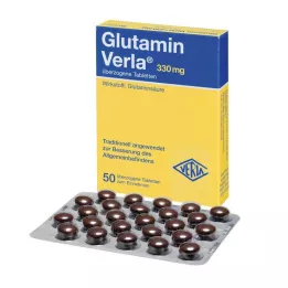 GLUTAMIN VERLA comprimidos revestidos, 50 unidades