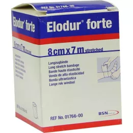 ELODUR bandagem de compressão forte 8 cm x 7 m, 1 peça