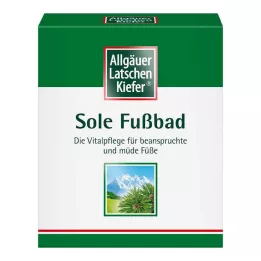 ALLGÄUER FRACASSO. Banho de Pés Sole, 10X10 g