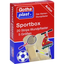 GOTHAPLAST Tiras Sportbox em 5 tamanhos, 20 peças