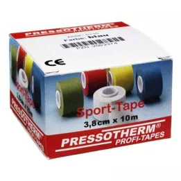 PRESSOTHERM Fita esportiva 3,8 cm x 10 m azul, 1 peça