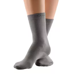 BORT SoftSocks ergo tamanho largo 38-40 cinza prateado, 2 peças