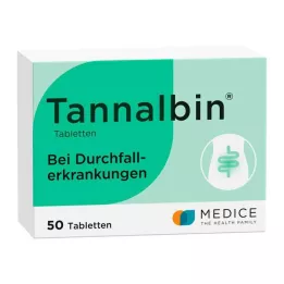 TANNALBIN Comprimidos, 50 unidades