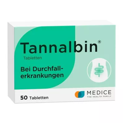 TANNALBIN Comprimidos, 50 unidades TANNALBIN Comprimidos, 50 unidades
