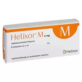 HELIXOR Ampolas M 1 mg, 8 unidades
