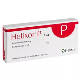 HELIXOR Ampolas P 5 mg, 8 unidades
