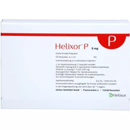 HELIXOR Ampolas P 5 mg, 50 unidades