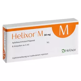 HELIXOR Ampolas M 30 mg, 8 unidades