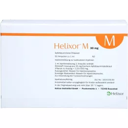 HELIXOR Ampolas M 30 mg, 50 unidades