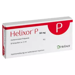 HELIXOR Ampolas P 50 mg, 8 unidades