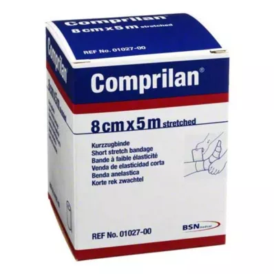 COMPRILAN bandagem elástica 8 cmx5 m, 1 peça COMPRILAN bandagem elástica 8 cmx5 m, 1 peça