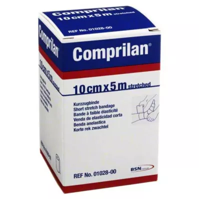 COMPRILAN atadura elástica 10 cm x 5 m, 1 peça