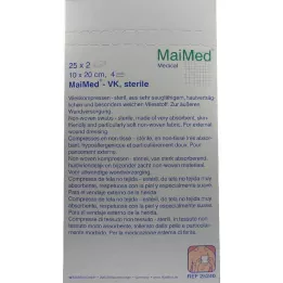 VLIESKOMPRESSEN 10x20 cm estéril, 25X2 pcs