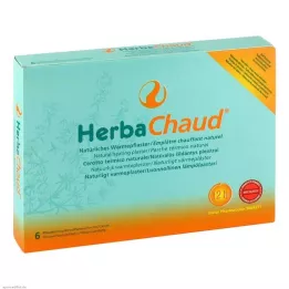 HERBACHAUD Patch de calor, 6 peças