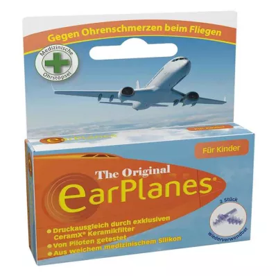 EARPLANES Criança/Tipo, 2 pcs EARPLANES Criança/Tipo, 2 pcs