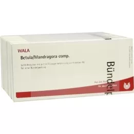 BETULA/MANDRAGORA ampolas comp., 50X1 ml