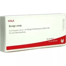 BORAGO COMP.Ampolas, 50X1 ml