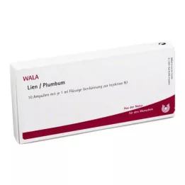 LIEN/PLUMBUM Ampolas, 10X1 ml