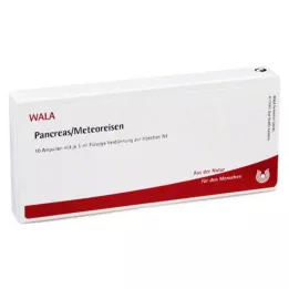 PANCREAS/METEOREISEN Ampolas, 10X1 ml