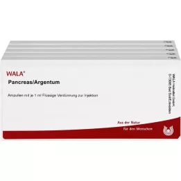 PANCREAS/ARGENTUM Ampolas, 50X1 ml