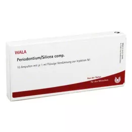 PERIODONTIUM/SILICEA ampolas comp., 10X1 ml