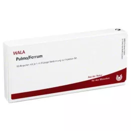 PULMO/FERRUM Ampolas, 10X1 ml