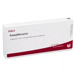 PULMO/MERCURIUS Ampolas, 10X1 ml