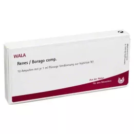 RENES/BORAGO ampolas comp., 10X1 ml