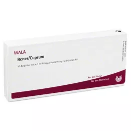 RENES/CUPRUM Ampolas, 10X1 ml