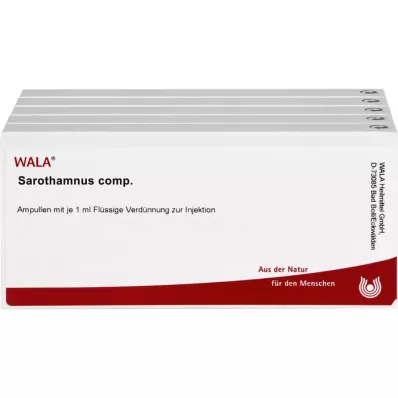 SAROTHAMNUS ampolas comp., 50X1 ml SAROTHAMNUS ampolas comp., 50X1 ml
