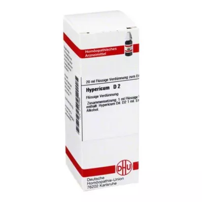 HYPERICUM D 2 Diluição, 20 ml