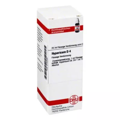 HYPERICUM D 4 Diluição, 20 ml