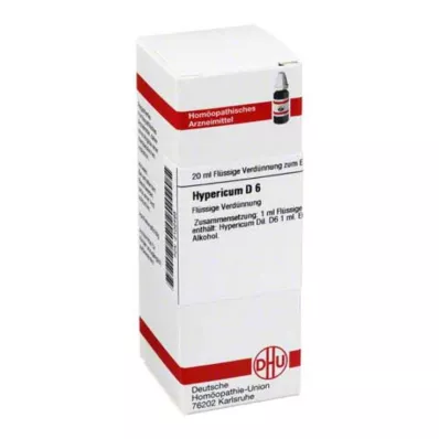 HYPERICUM D 6 Diluição, 20 ml