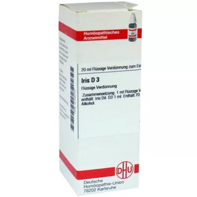 IRIS D 3 Diluição, 20 ml