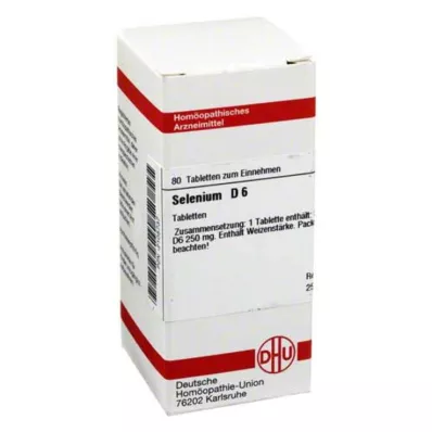 SELENIUM D 6 comprimidos, 80 unidades SELENIUM D 6 comprimidos, 80 unidades