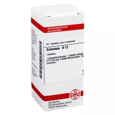 SELENIUM D 12 comprimidos, 80 unidades SELENIUM D 12 comprimidos, 80 unidades