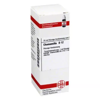 CHAMOMILLA D 12 Diluição, 20 ml