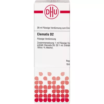 CLEMATIS Diluição D 2, 20 ml CLEMATIS Diluição D 2, 20 ml