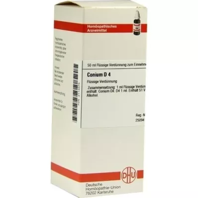 CONIUM Diluição D4, 50 ml