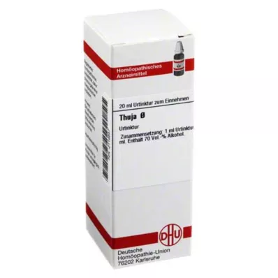 THUJA Tintura mãe, 20 ml THUJA Tintura mãe, 20 ml