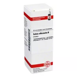 SALVIA OFFICINALIS Tintura mãe, 20 ml