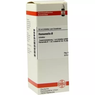 HAMAMELIS Tintura mãe, 50 ml