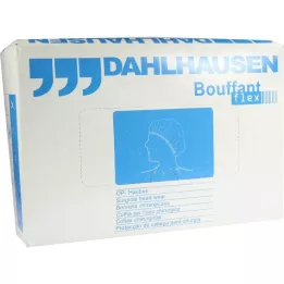 OP-HAUBE Bouffant Flex branco, 100 unidades